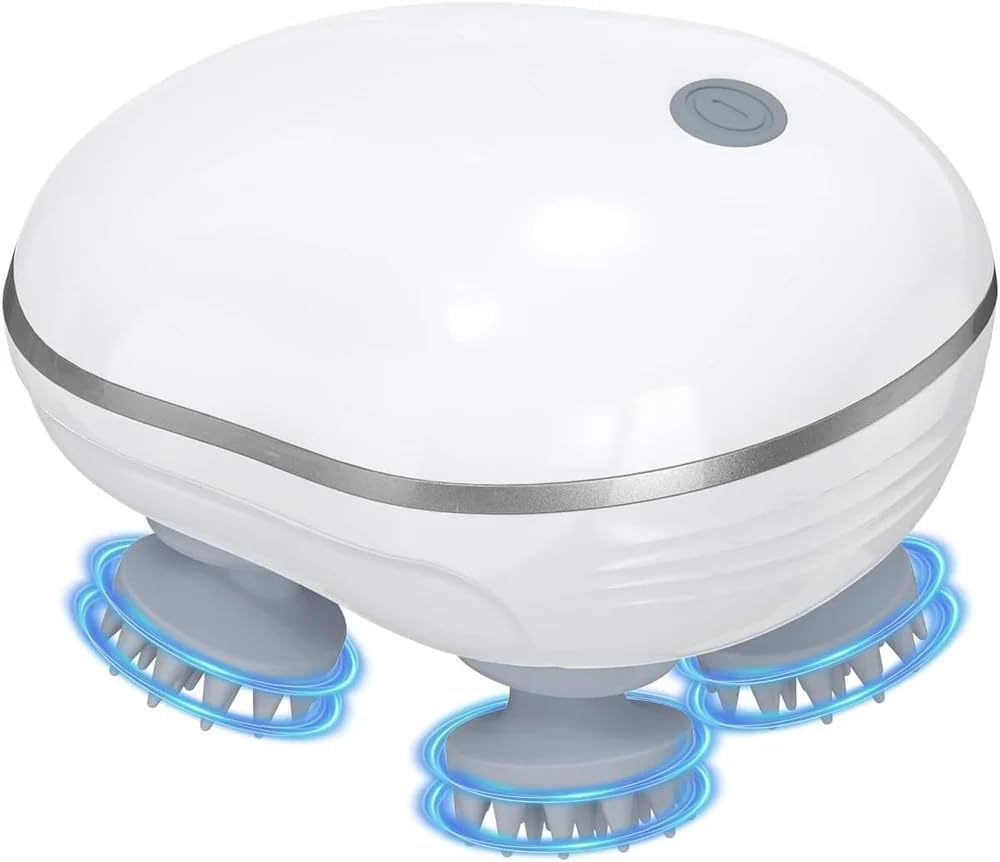 Scalp Kneading Massager For Stress Relief & Relaxation