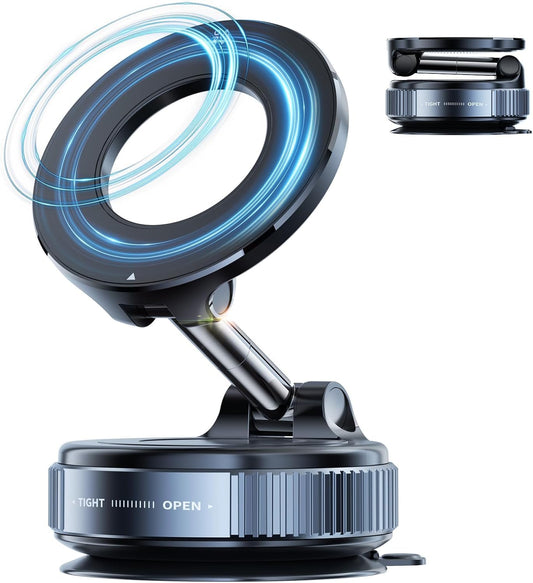 360° Rotating Vacuum Magnetic Phone Mount Pro